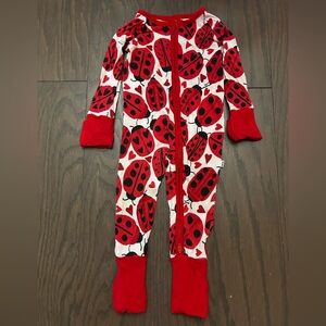 Little Sleepies Love Bug 3-6 month Zippy